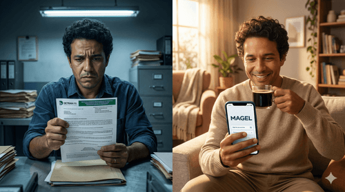 Deixe a Burocracia com a Magel e Dirija Sem Preocupações: A História do Carlos